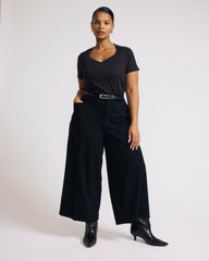 Cropped Wide Leg Ponte Pants - Universal Standard