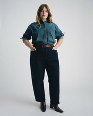 Minimalist Stretch Cotton Chambray Shirt - Universal Standard