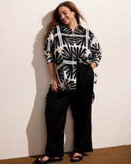 Iris Linen Blend Easy Pull-On Pants - Universal Standard