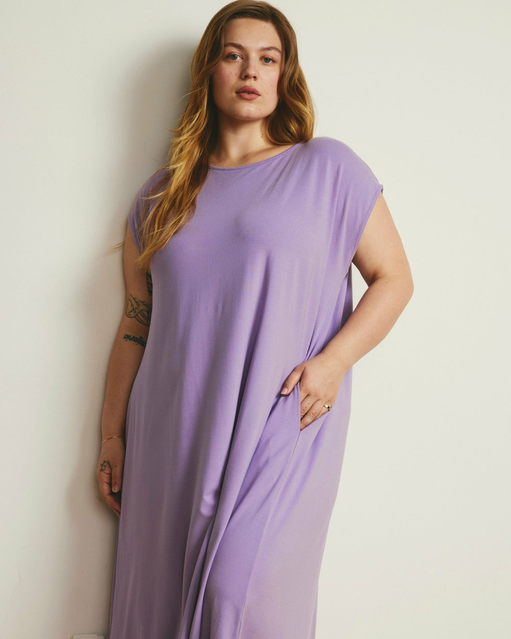 Capri Divine Jersey Flared Dress - Universal Standard