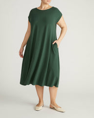 Capri Divine Jersey Flared Dress - Universal Standard