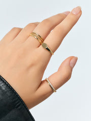 Ana Luisa Gold Ring Set - Universal Standard