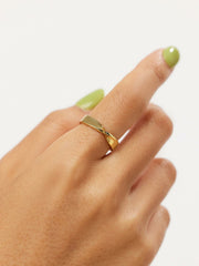 Ana Luisa Gold Band Ring - Universal Standard