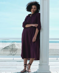 Odeon Linen Blend Shirtdress - Universal Standard