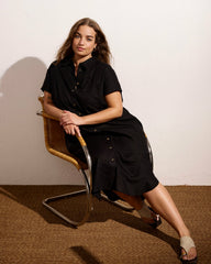 Dune Linen Blend Shirtdress - Universal Standard