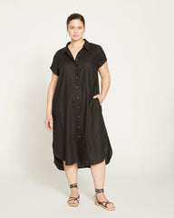 Dune Linen Blend Shirtdress - Universal Standard