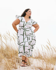Victoria Linen Blend Dress - Universal Standard