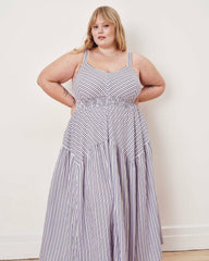 Ruby Smocked Linen Blend Sundress - Universal Standard