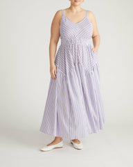 Ruby Smocked Linen Blend Sundress - Universal Standard