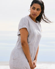 Iconic Stretch Linen Blend Geneva Dress - Universal Standard
