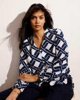 Avalon Linen Blend Blouse - Universal Standard