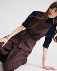 Tamsin Stretch Linen Blend Vest - Universal Standard