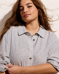 Dawn Linen Blend Hi Low Tunic - Universal Standard