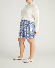 Harbor Stretch Linen Blend Paperbag Shorts - Universal Standard