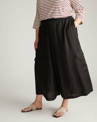 Palazzo Cargo Linen Blend Pant - Universal Standard