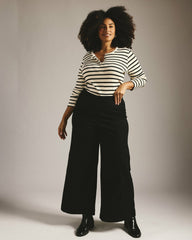 Olivia Pintuck Wide Leg Jeans - Universal Standard