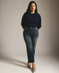 Donna High Rise Curve Straight Leg Jeans 27 Inch - Universal Standard