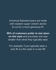 Seine High Rise Straight Leg Jean 29 Inch - Universal Standard