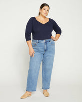 Etta High Rise Straight Leg Jeans 28 Inch - Universal Standard