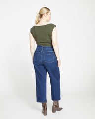 Donna High Rise Curve Straight Leg Jeans 27 Inch - Universal Standard