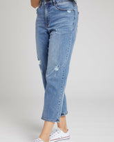Donna High Rise Curve Straight Leg Jeans 27 Inch - Universal Standard