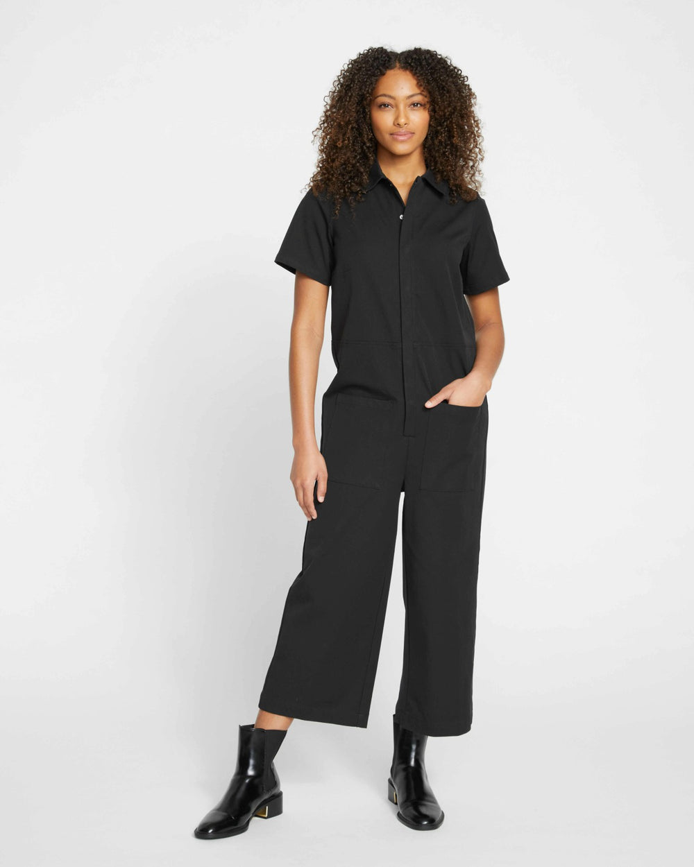 Kate Stretch Cotton Twill Jumpsuit - Universal Standard