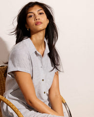 Dune Linen Blend Shirtdress - Universal Standard