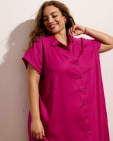 Dune Linen Blend Shirtdress - Universal Standard
