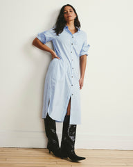 Odeon Stretch Poplin Shirtdress - Universal Standard