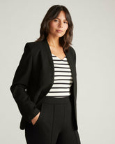 Lennox Collarless Ponte Blazer - Universal Standard