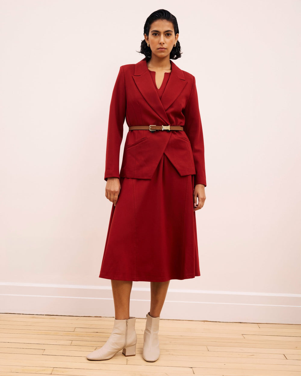 Bianca Double Breasted Ponte Blazer - Universal Standard
