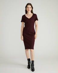 Executive V Neck Ponte Dress - Universal Standard