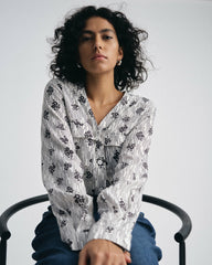 Cooling Stretch Cupro Button-Down Blouse - Universal Standard