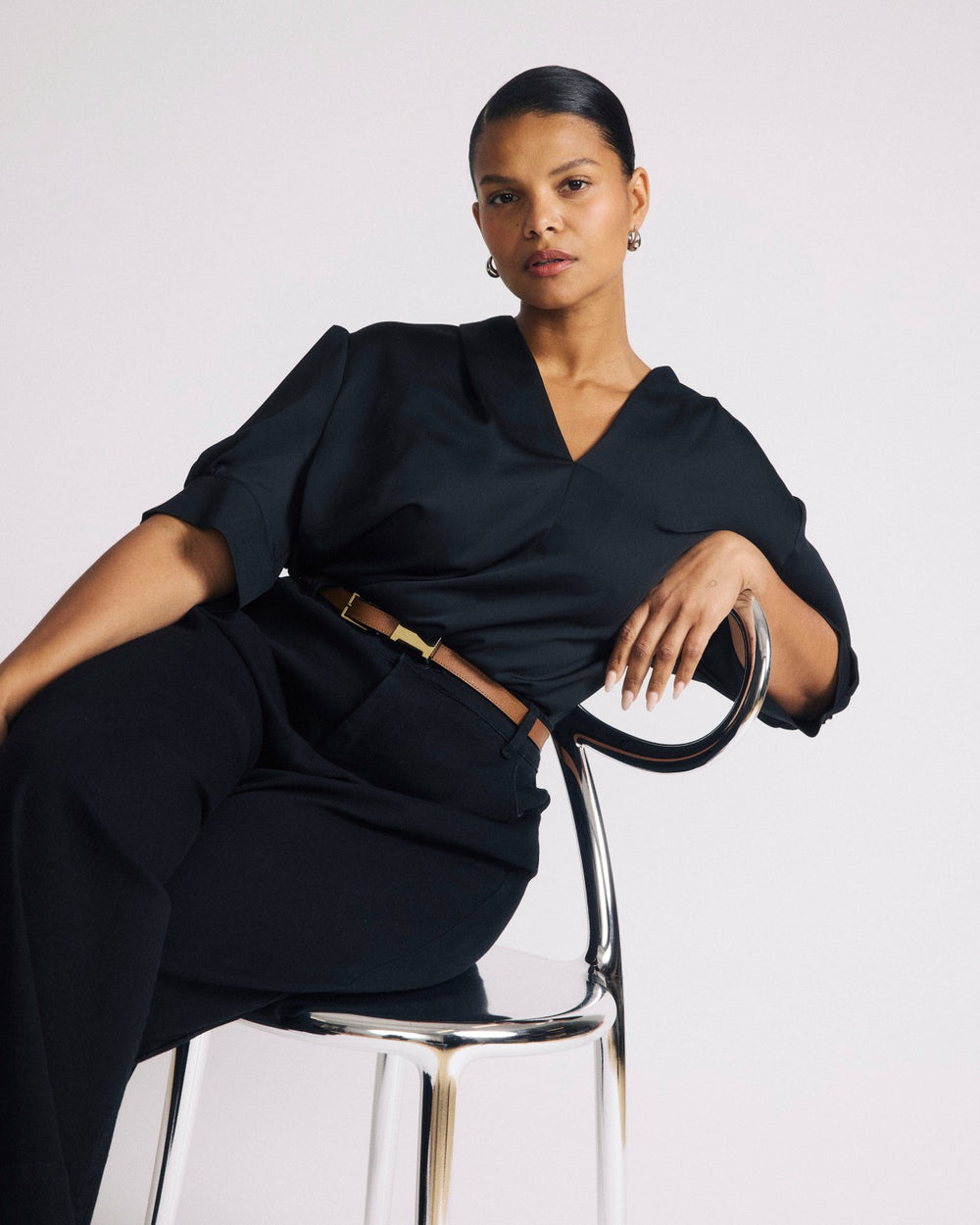 Beatrice Soft Satin Top - Universal Standard