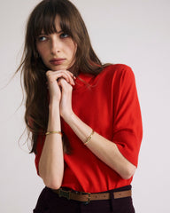 Savvy Fine Knit Turtleneck Sweater Top - Universal Standard