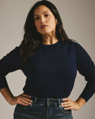 Savvy Fine Knit Crew Sweater - Universal Standard