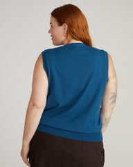 Savvy Fine Knit Cardigan Vest - Universal Standard