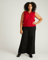 Savvy Fine Knit Cardigan Vest - Universal Standard