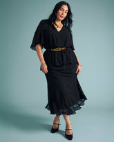 Navarte Chiffon Midi Skirt - Universal Standard