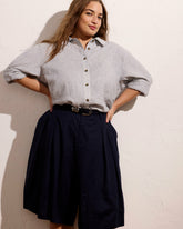 Seaport Tailored Linen Blend Short - Universal Standard