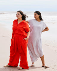 Marley Wide Leg Linen Blend Pants - Universal Standard