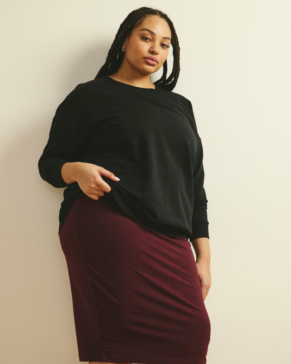 Danube Jersey Skirt - Universal Standard