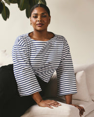 Montauk Breton Stripe Bell Sleeve Top - Universal Standard