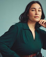 Moore Liquid Jersey Blouse - Universal Standard