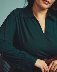 Moore Liquid Jersey Blouse - Universal Standard