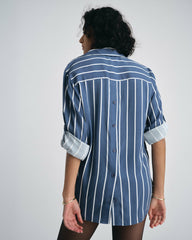 Button Back Stretch Cupro Polo Shirt - Universal Standard