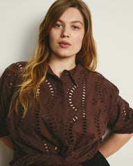 The Embroidered Artist Poplin Shirt - Universal Standard