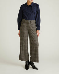 Janet Tie-Neck Cotton Poplin Shirt - Universal Standard
