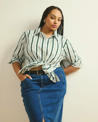 The Artist Poplin Shirt - Universal Standard