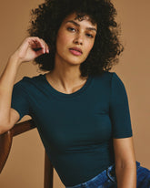 Cloud Rib Short Sleeve Crew Neck Tee - Universal Standard